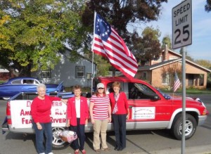 Feather River Chapter Daughters celebrate Veterans Day.