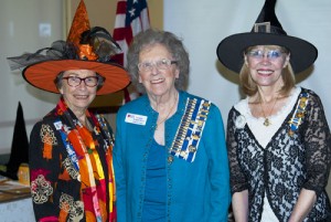 Wanda Prosser (Santa Margarita Chapter) and Laverne Boyd (Monserate Chapter) attended the Linares Chapter meeting on October 1, where Daughter Gail Mewes gave a program about the Salem witch trials and her ancestor who was accused of witchcraft.